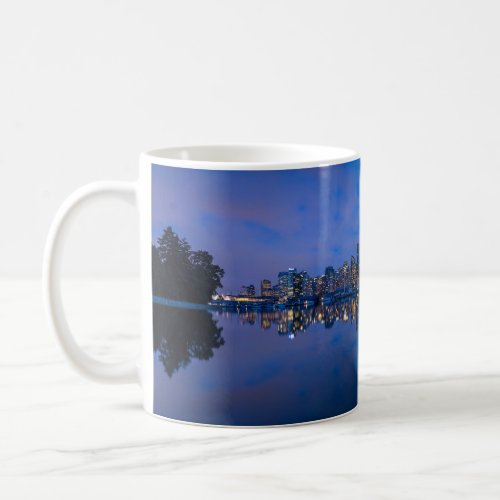 Die Skyline von Vancouver in Kanada Kaffeetasse Coffee Mug