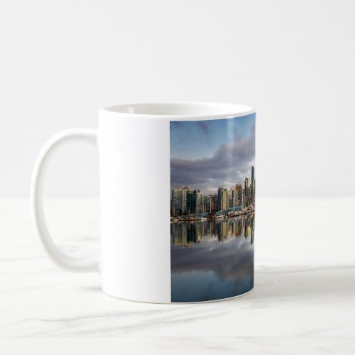 Die Skyline von Vancouver in Kanada Kaffeetasse Coffee Mug