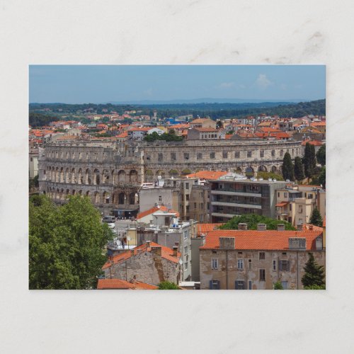 Die Stadt Pula in Croatia Postcard