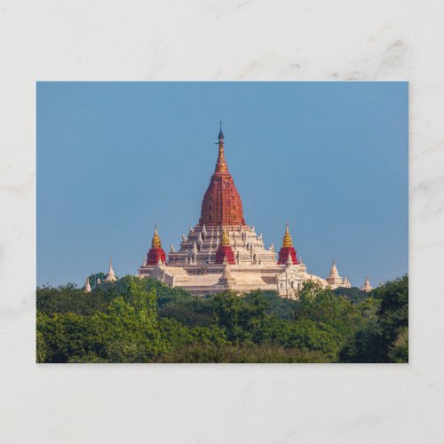 Die Tempel von Bagan in Myanmar Postkarte Postcard