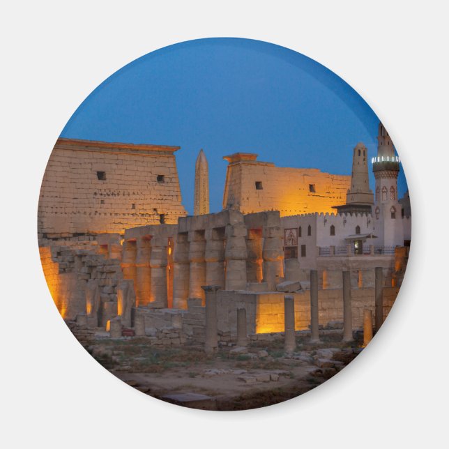 Die Tempel von Luxor Magnet (Front)