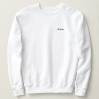 Plain White Hoodies & Sweatshirts | Zazzle