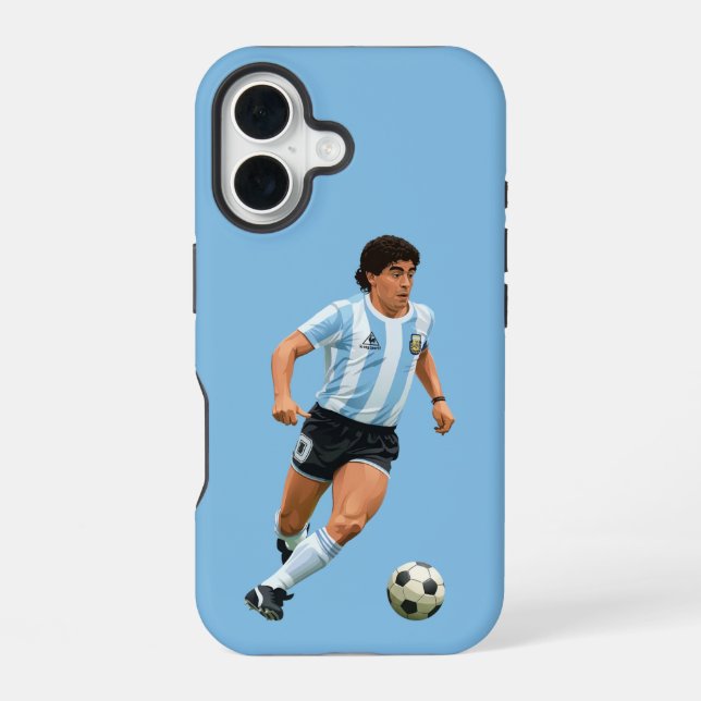 Diego Maradona - Argentina iPhone Case (Back)