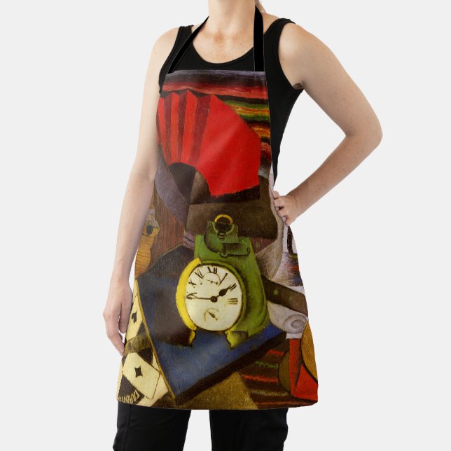 Diego Rivera The Alarm Clock Surrealism Art Apron (Insitu)