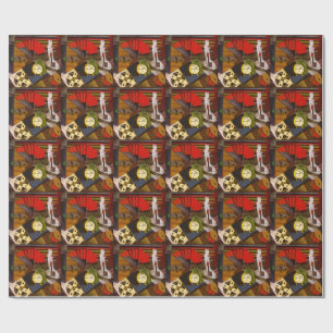 Diego Rivera, The Alarm Clock, Wrapping Paper