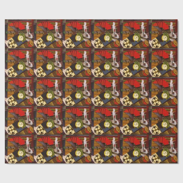 Diego Rivera, The Alarm Clock, Wrapping Paper (Flat)