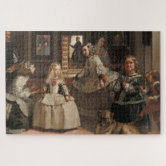 Las Meninas print by Diego Rodriguez de Silva y Velázquez