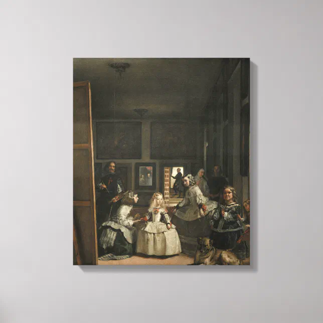 Diego Velazquez Las Meninas Canvas Print | Zazzle