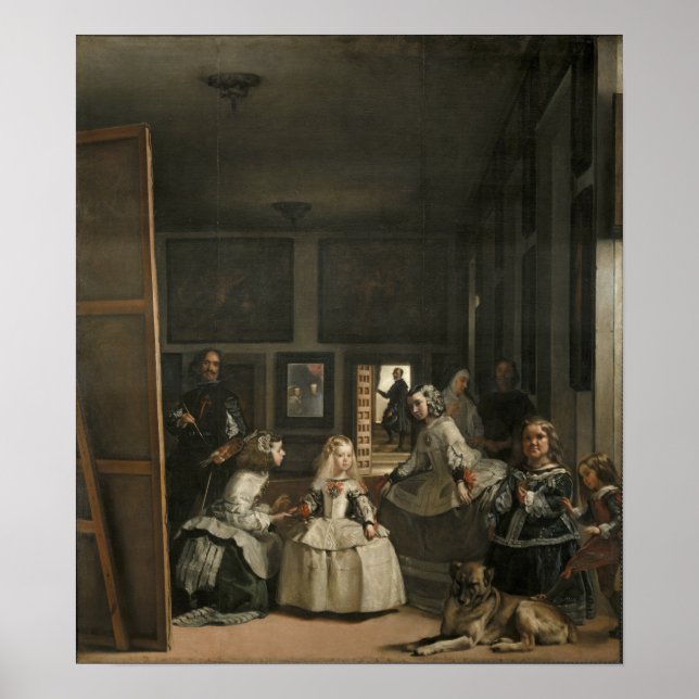 Diego Velazquez Las Meninas Poster (Front)