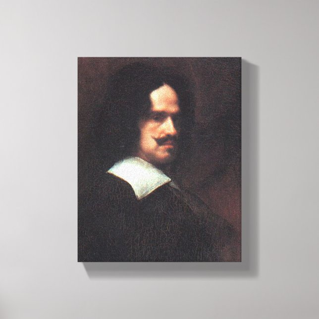 Diego Velazquez Self Portrait Canvas Print (Front)