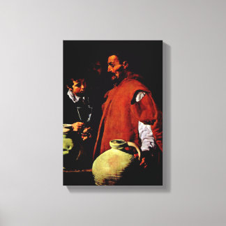 Diego Velazquez - The water seller of Sevilla Canvas Print