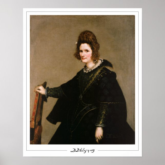 Diego Velázquez Zedign Art Poster #1 (Front)