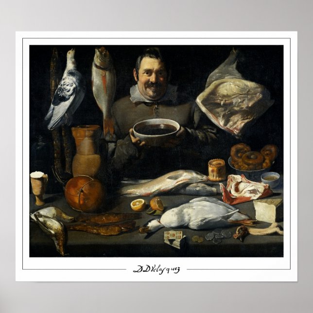 Diego Velázquez Zedign Art Poster #100 (Front)