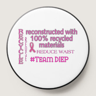 DIEP Reconstruction, Breast Cancer, Mastectomy  PopSocket