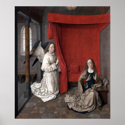 Dieric Bouts The Annunciation Poster