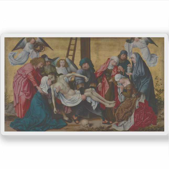 Dieric Bouts - The Deposition Sticker (Front)