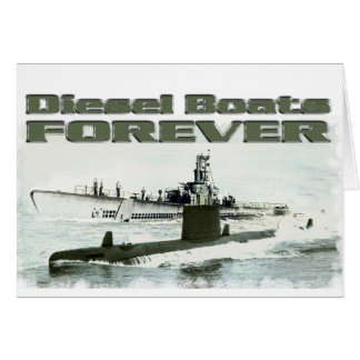 Diesel Boats Forever Cards