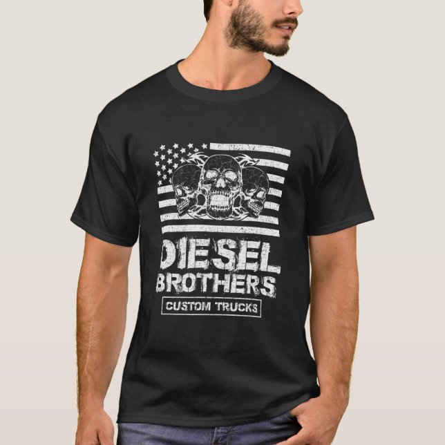 Diesel Brothers Custom Truckers T-Shirt (Front)