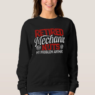 Diesel Car Fixing Retired Mechanic Auto Repair 1 Sweatshirt