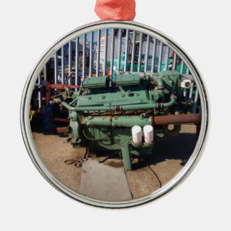 Diesel Engine Metal Ornament