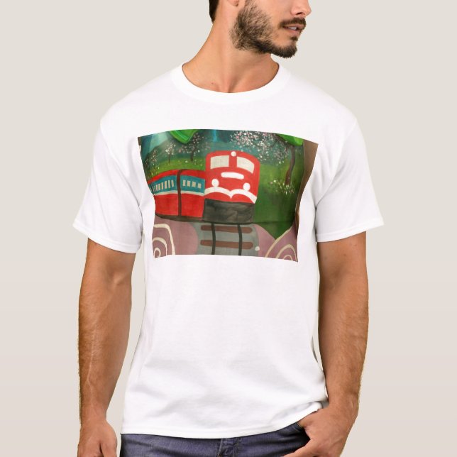 Diesel engine train, Chiayi, Taiwan T-Shirt (Front)