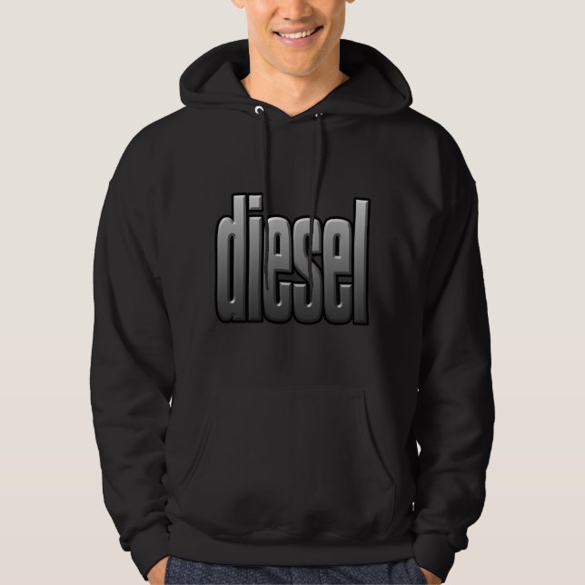 DIESEL. hardcore. strength. built. brick house Hoodie (Front)