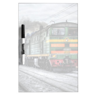Diesel Locomotive Gifts for Train Lovers Dry Erase Board