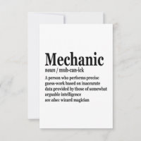 Diesel Mechanic Definition Funny Repairman Father