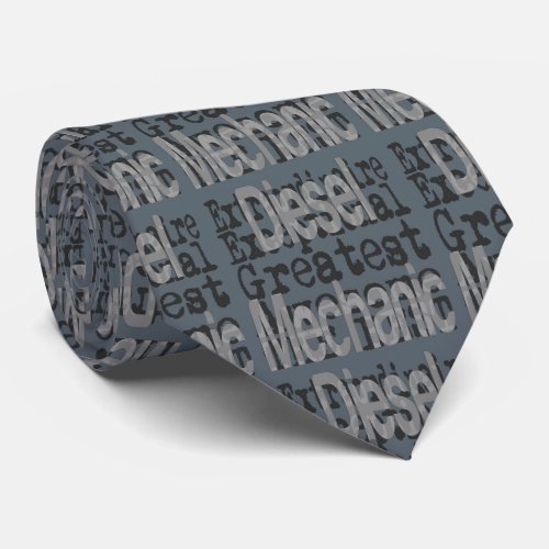Diesel Mechanic Extraordinaire Neck Tie