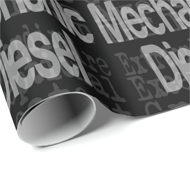 Diesel Mechanic Extraordinaire Wrapping Paper (Roll Corner)