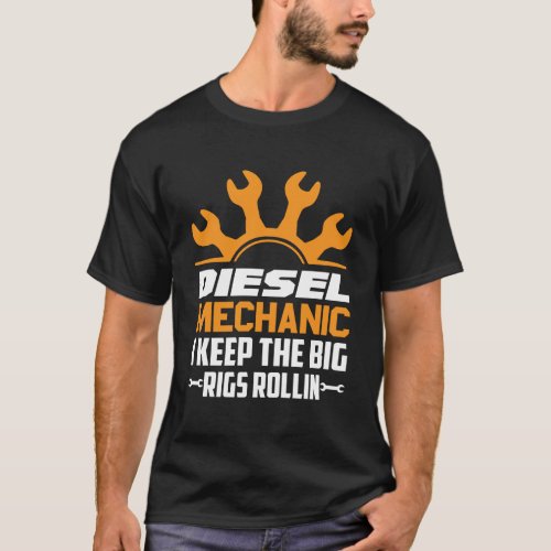Diesel Mechanics Fuel Turbo Tee Gifts