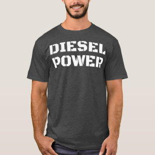 Diesel Power Big Text Turbo Diesels Trucks Roll T-Shirt