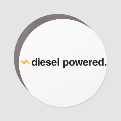Diesel Powered Car Magnet