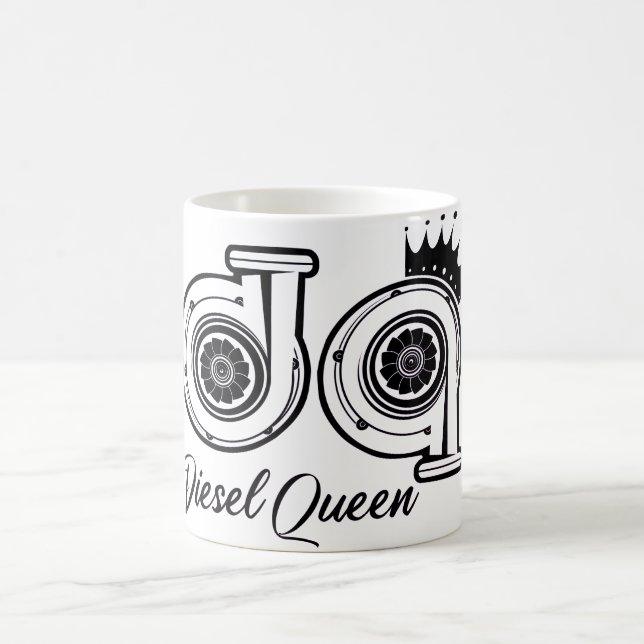Diesel Queen Logo Mug (Center)