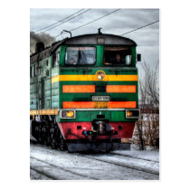 Diesel Train Locomotive Gifts Postcard Diesel Train Locomotive Gifts Postcard