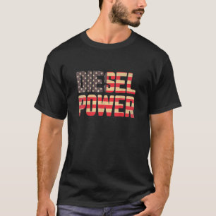 Diesel Truck Shirt American Flag Diesel Power Truc