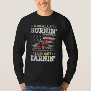 Diesel Trucker Big Rig Semi-Trailer Truck Driver T-Shirt