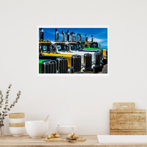 Diesel Trucks Poster | Zazzle