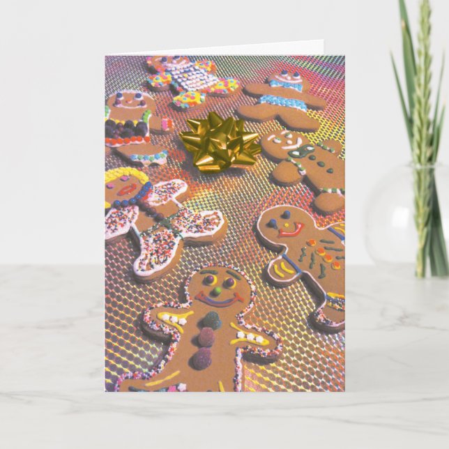 Diet and Fitness Holiday Card (Front)