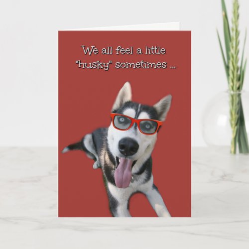 Diet Encouragement Funny Greeting Card