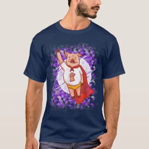 Diet Man Power Grill Bbq Pig Bacon Pork Goa Nutrit T-Shirt