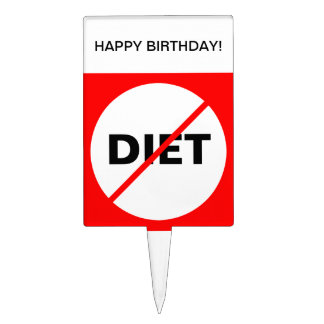 Diet Prohibited! Cake Topper