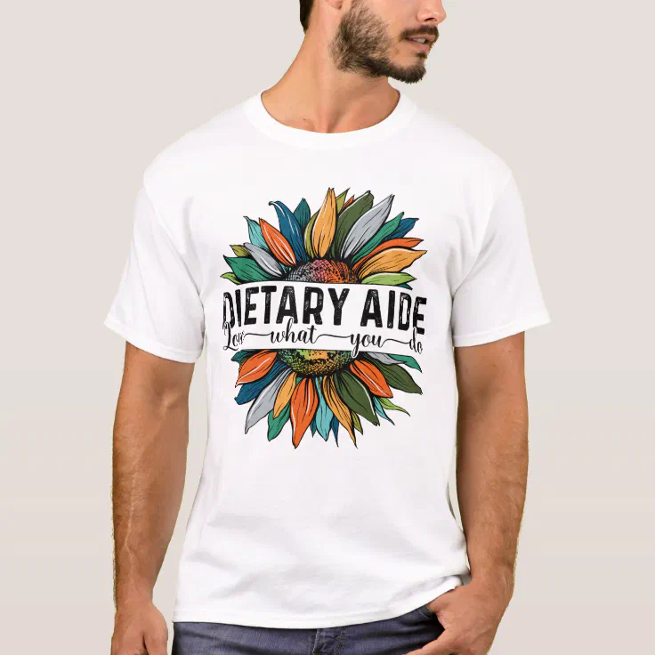 dietary aide t shirts