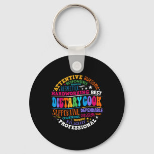 Dietary Cook Appreciation Week Healthcare Workers Keychain