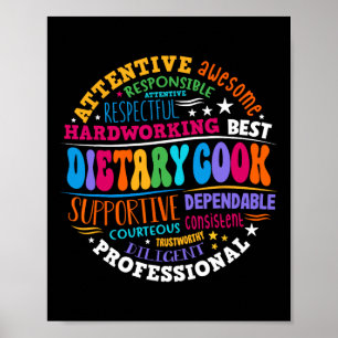 Dietary Cook Appreciation Week Healthcare Workers  Poster