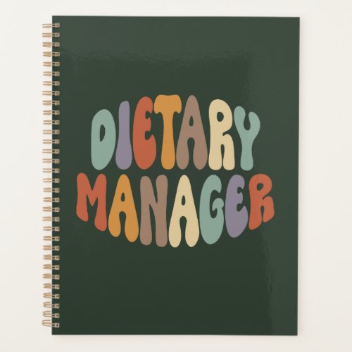 Dietary Manager Proud Career Profession Planner