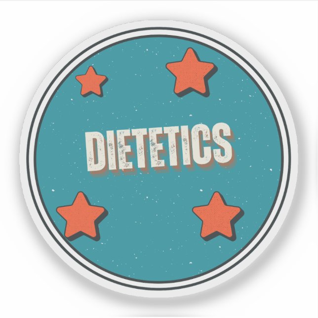 Dietetics Sticker (Front)