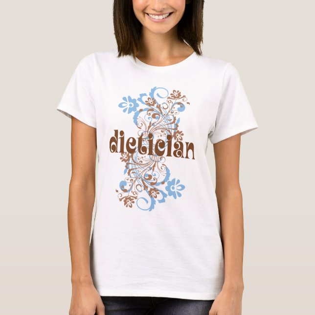 Dietician Cute Gift T-Shirt (Front)