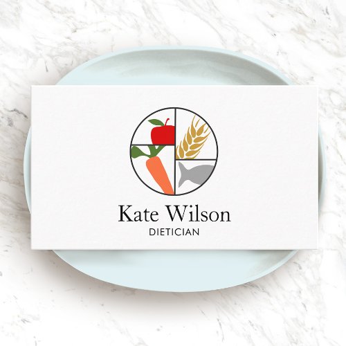 Dietician Nutritionist Business Card