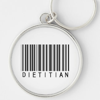 Dietitian Bar Code Keychain